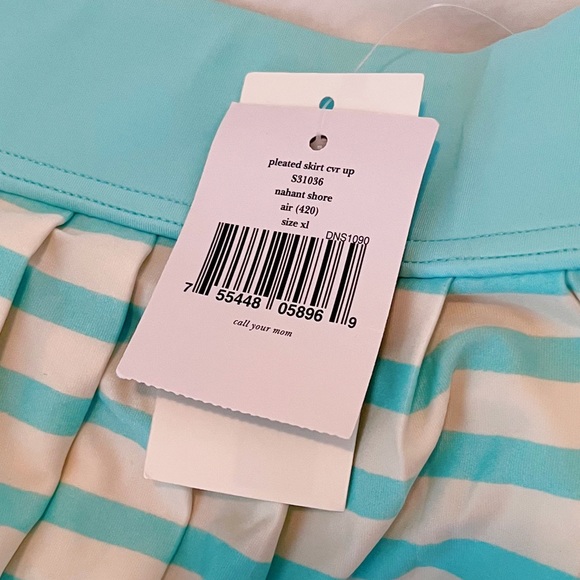 NWT Kate Spade pleated swim skirt (fits like L, but says XL) - Picture 6 of 6